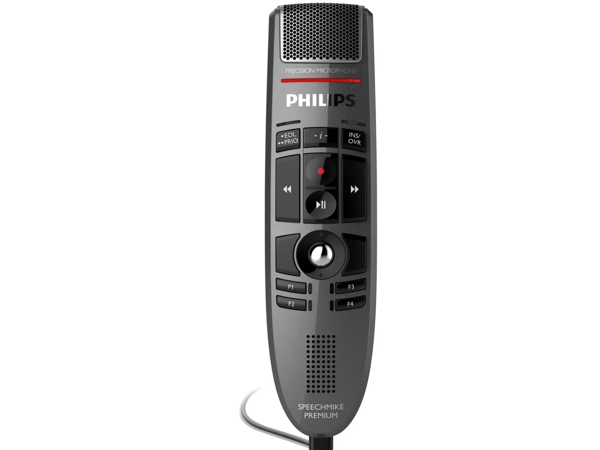 Philips SpeechMike Premium USB LFH3500 - Højttalermikrofon - mørk perle grå