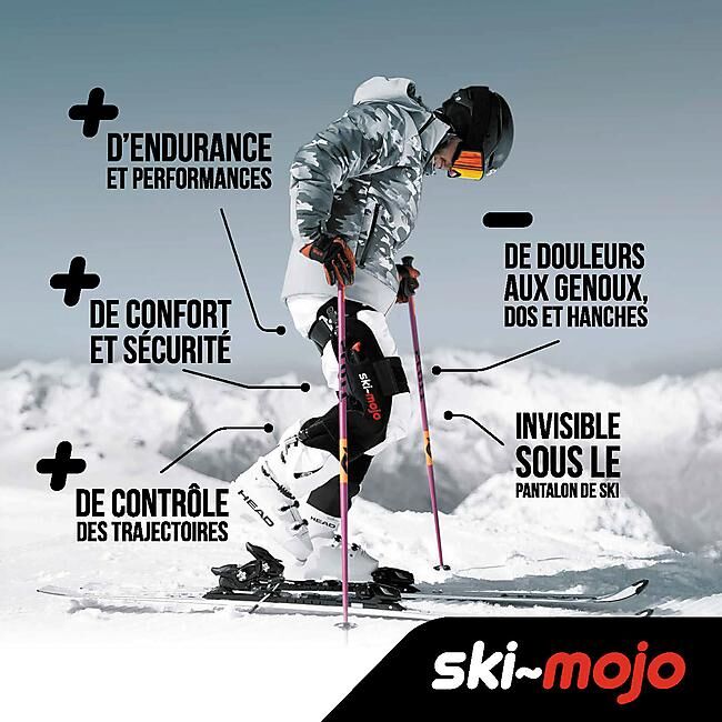 SKI-MOJO - EXO-SQUELETTE SKI-MOJO SILVER
