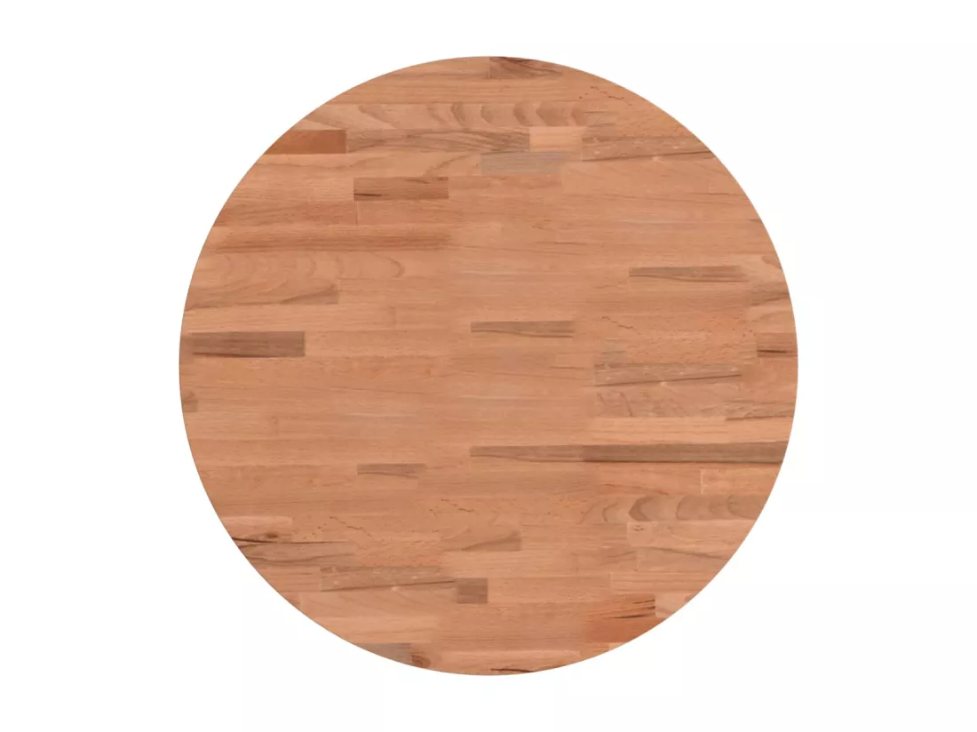 Table de bar Ø60x89,5 cm bois massif de hêtre
