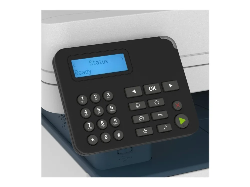Xerox B225 - Multifunktionsprinter - S/H - laser - A4/Legal (medie) - op til 34 spm (udskriver) - 250 ark - USB 2.0, LAN, Wi-Fi(n), USB 2.0 vært - Green World Alliance returneringsprogram