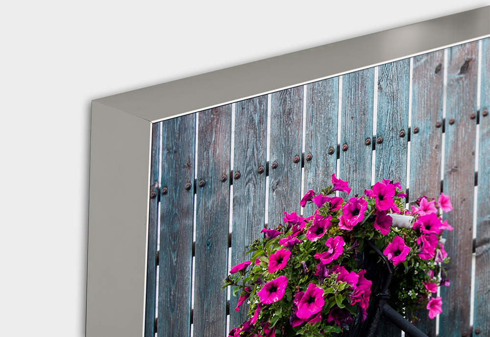 Akustikbild FAHRRAD BLUMENDEKO 80x120cm, 7kg