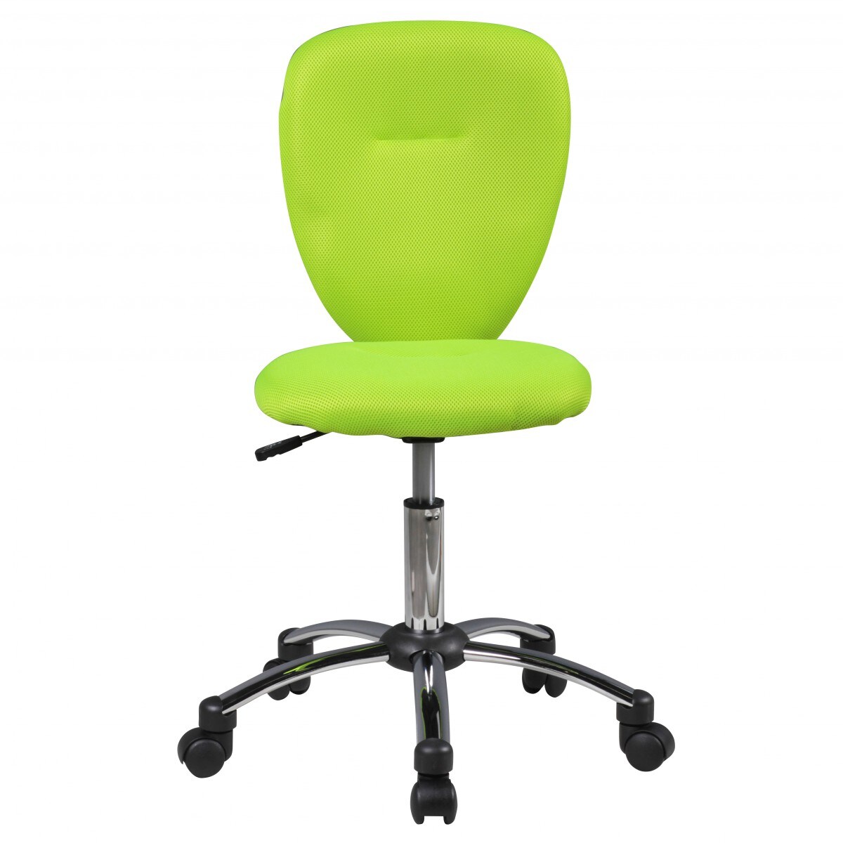 KADIMA DESIGN Kinder-Drehstuhl, ergonomisch, belastbar bis 60 kg, Mesh-Bezug, verstellbar, in Pink/Blau/Grün