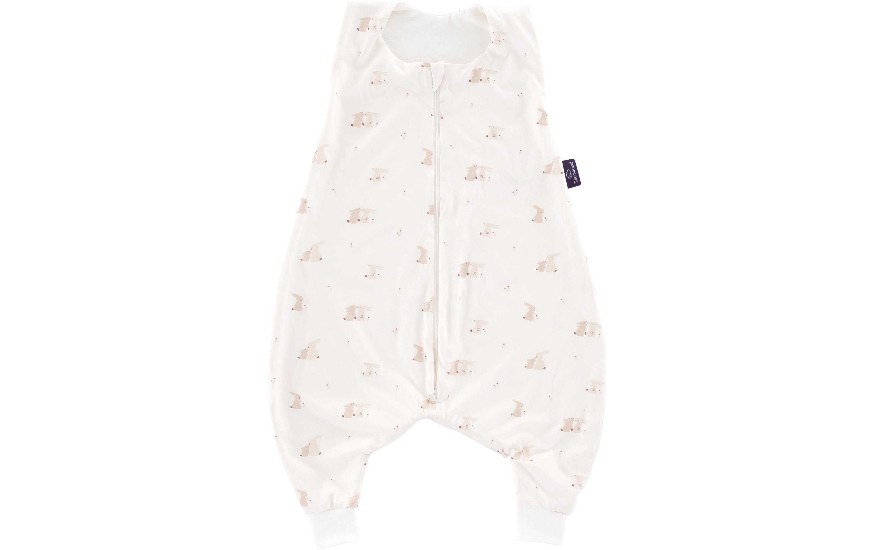 Baby-Sommerschlafsack Jumper Hophop Bunny Grösse 104Leichter Schlafanzug mit süssen Häschen