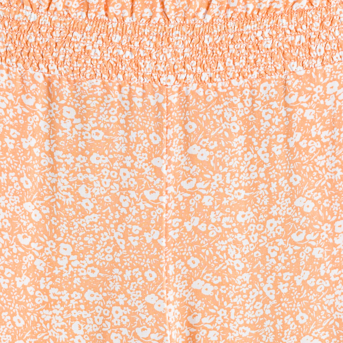 COLEÇÕES LA REDOUTE<br>Calças largas e flexíveis com estampa floral