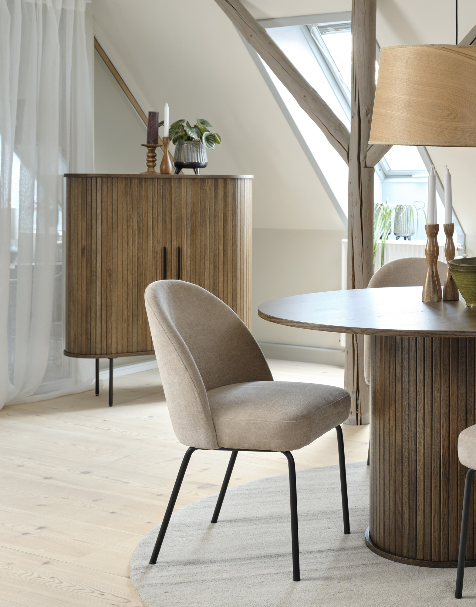 Dressoir Taree S smoked eiken