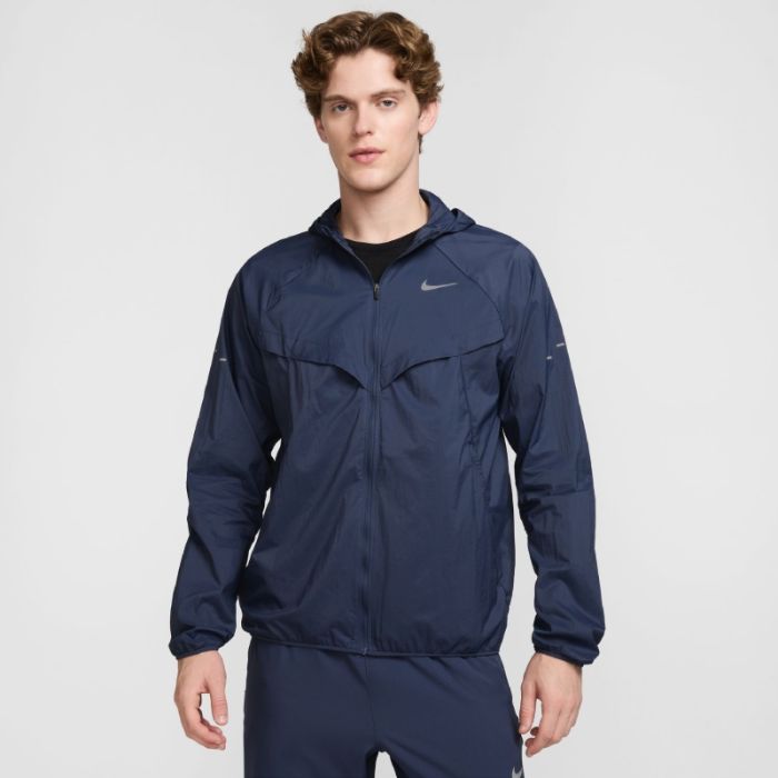 Nike Herre Jakker Dri-FIT Stride UV Running Jacket Blå