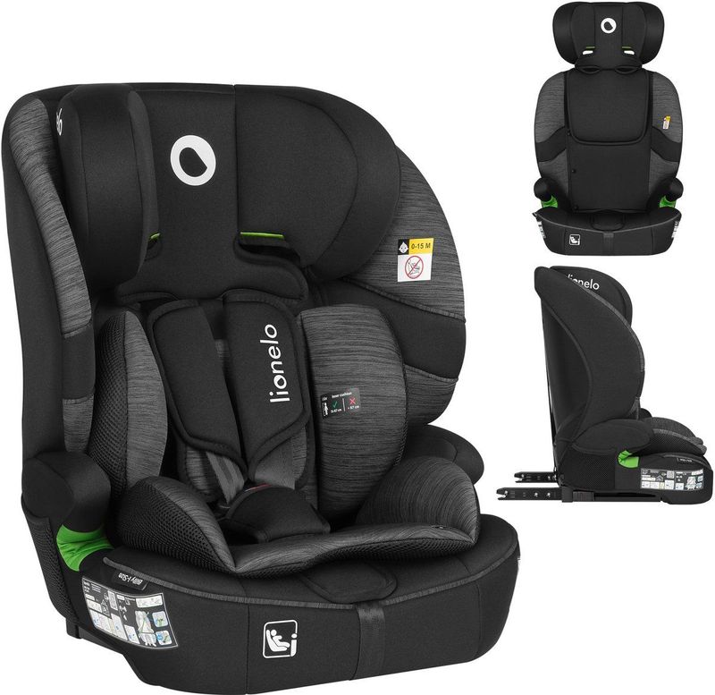 Lionelo Billy i-Size - Autostoel - Groep 1 2 3 - 76-150 cm - ISOFIX - 10-standen Hoofdsteun