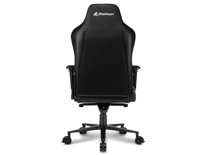 Sharkoon Skiller SGS40 - Stol - høj ryg - armstøtter - T-formet - vippe - drejeled - aluminium, polyurethan, stål, højdensistets støbt skum - sort