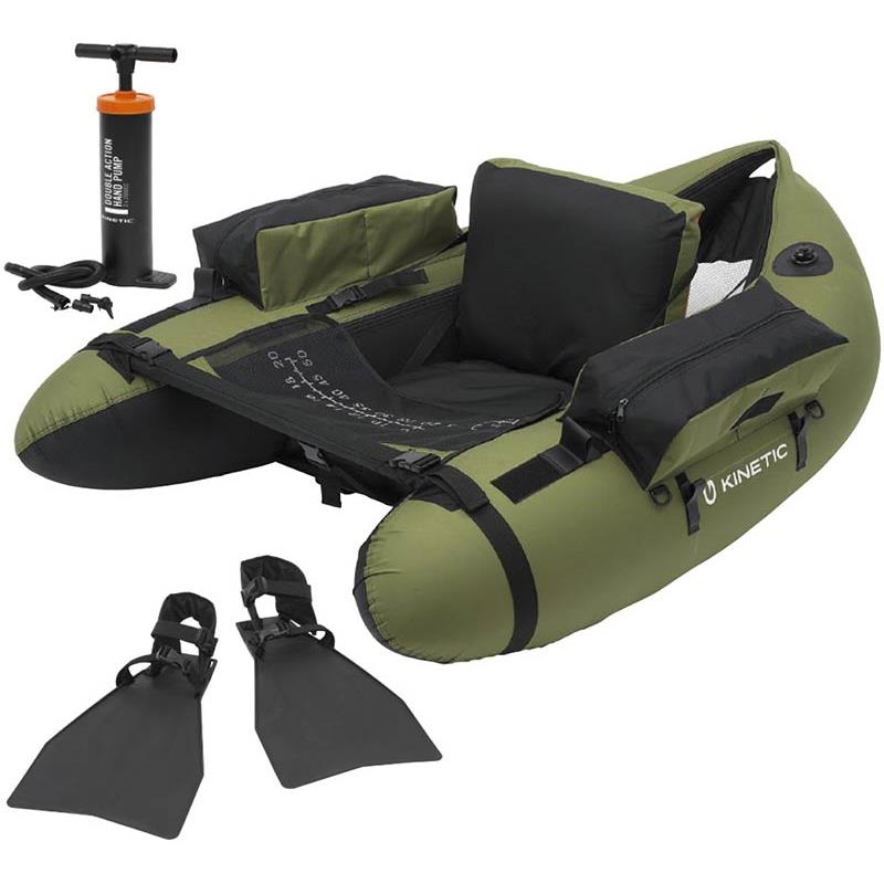 Pack Float Tube Kinetic Fish Hunter Float Tube Combo