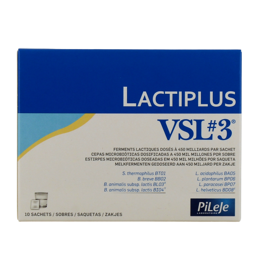 Pileje Lactiplus VSL3 - Probiotiques pour le microbiote