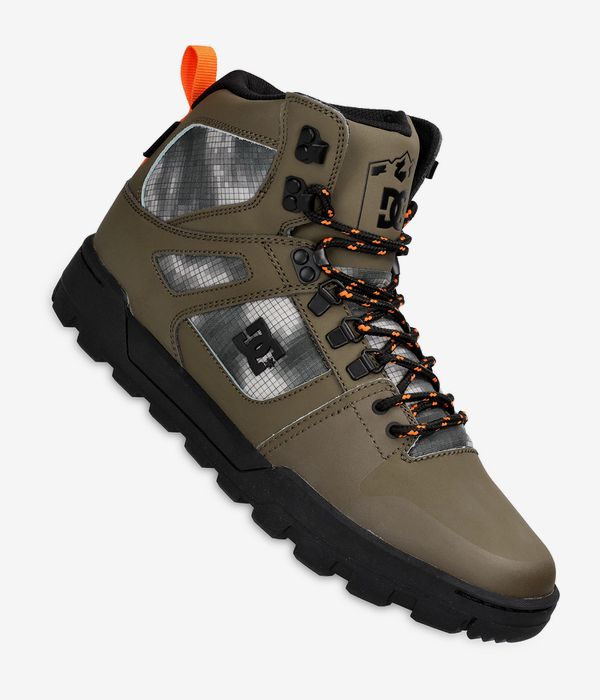 DC Pure High Top WR Schuh (olive black)