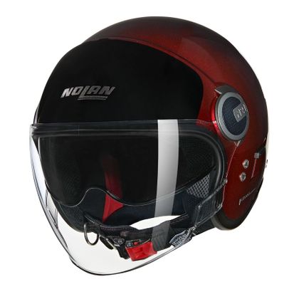 Casque Nolan N21 VISOR - VERNICIATURA SPECIALE - Rouge / Noir
