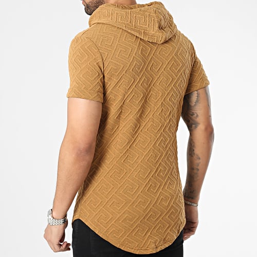 Tee Shirt Capuche Oversize Camel Renaissance