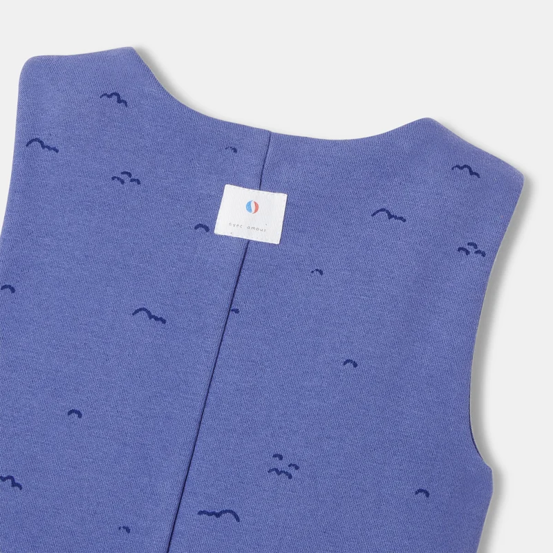 Salopette en molleton bleue mixte Absorba Bleu