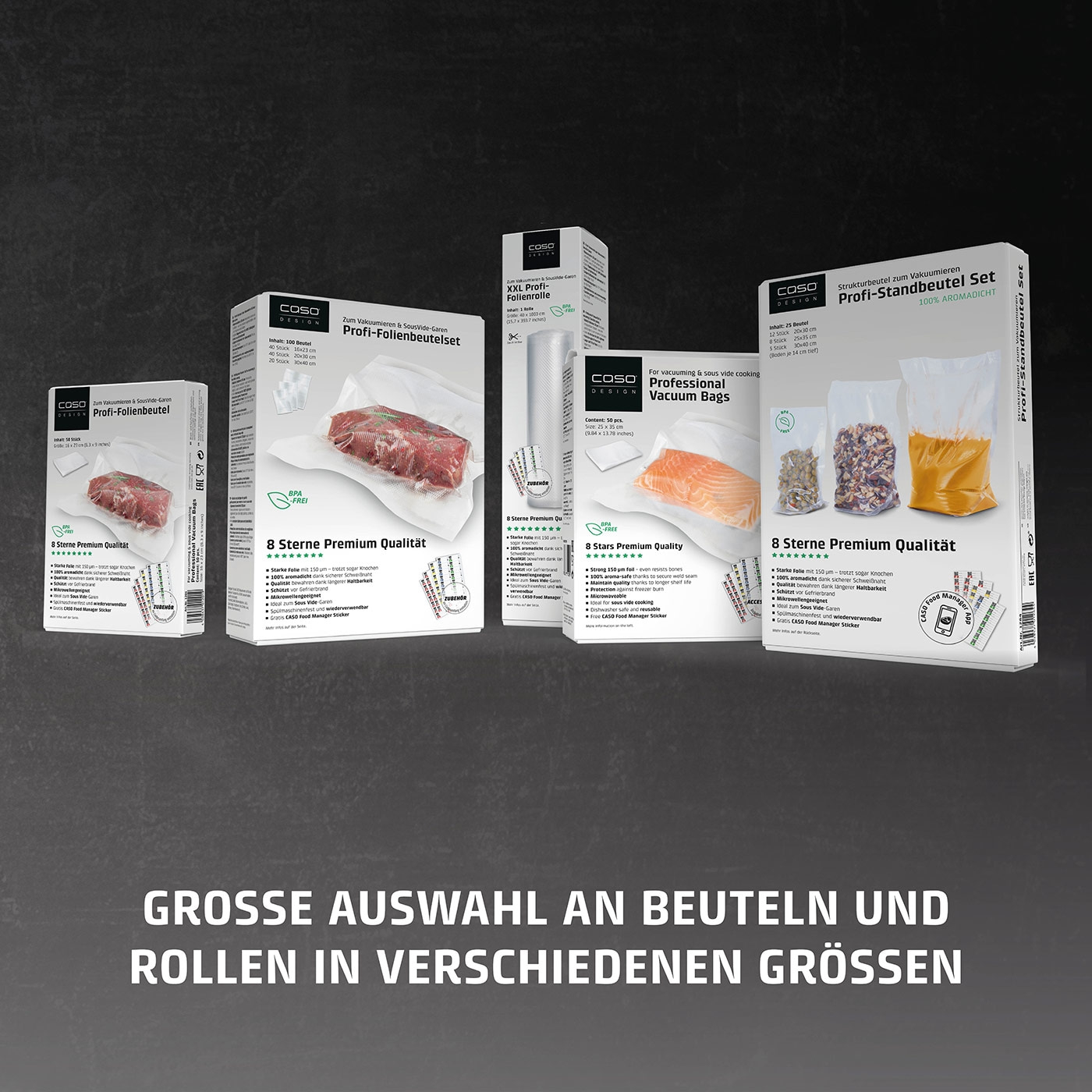 Profi-Folienrollen 20x600 cm, 2 Stück, 150 μm