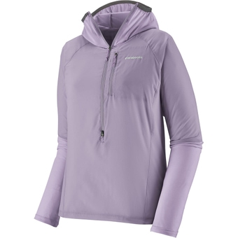Patagonia Airshed Pro Windbreaker Concrete Purple Damen