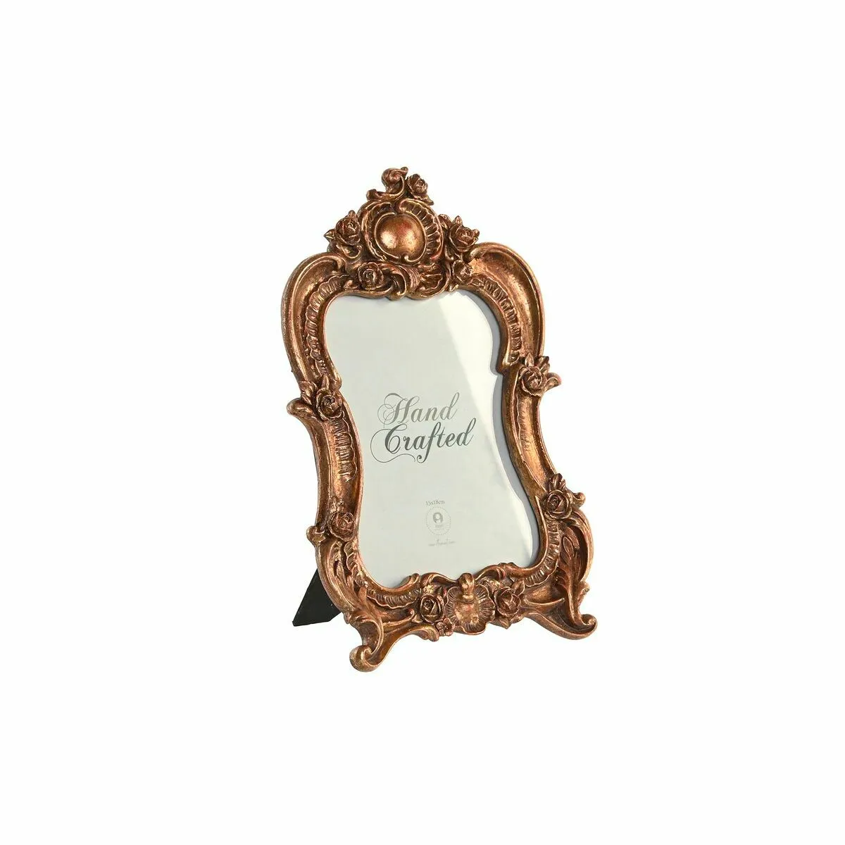 DKD Home Decor Cadre photo Doré Résine