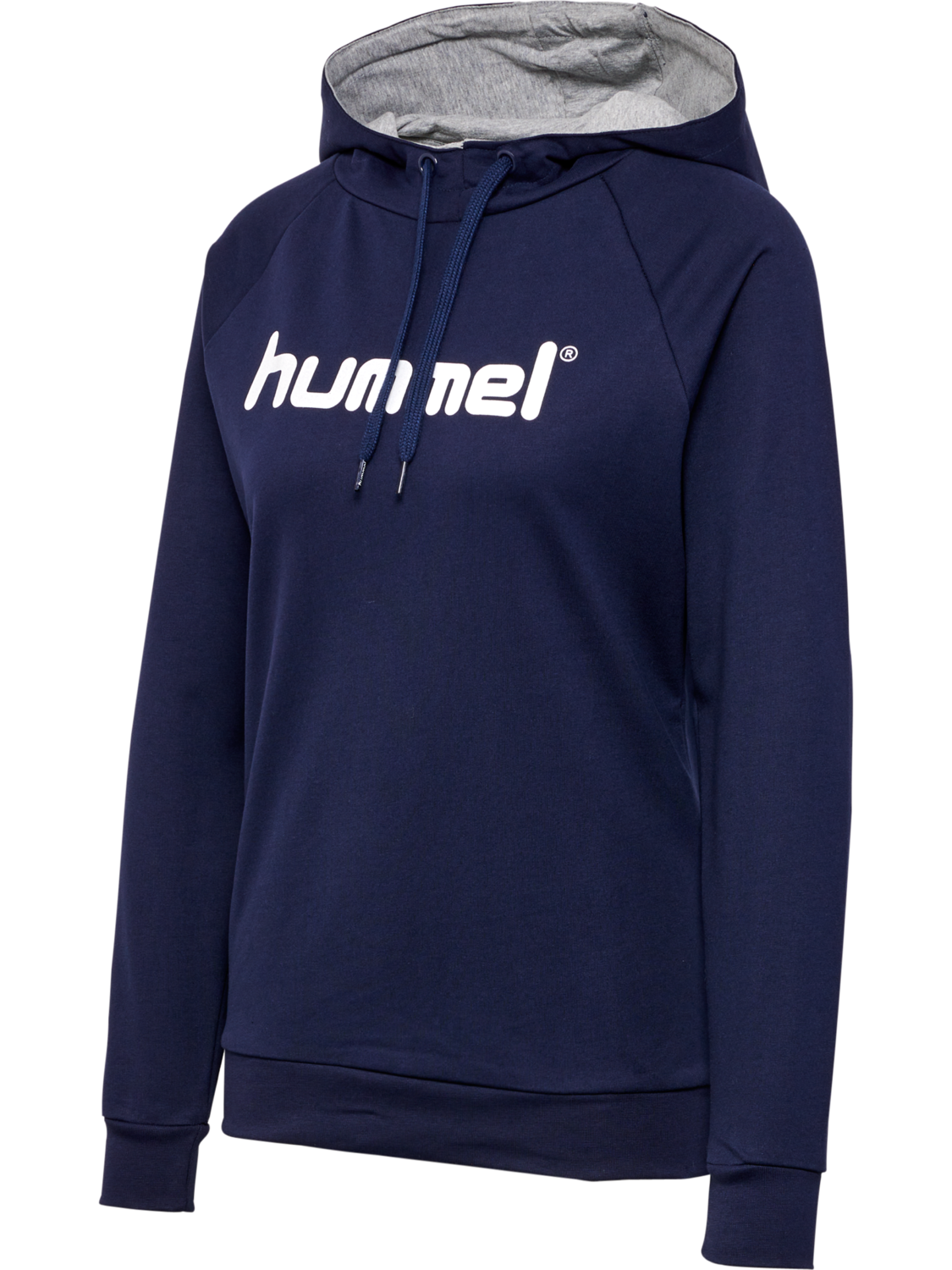 HUMMEL GO COTTON LOGO HOODIE WOMAN