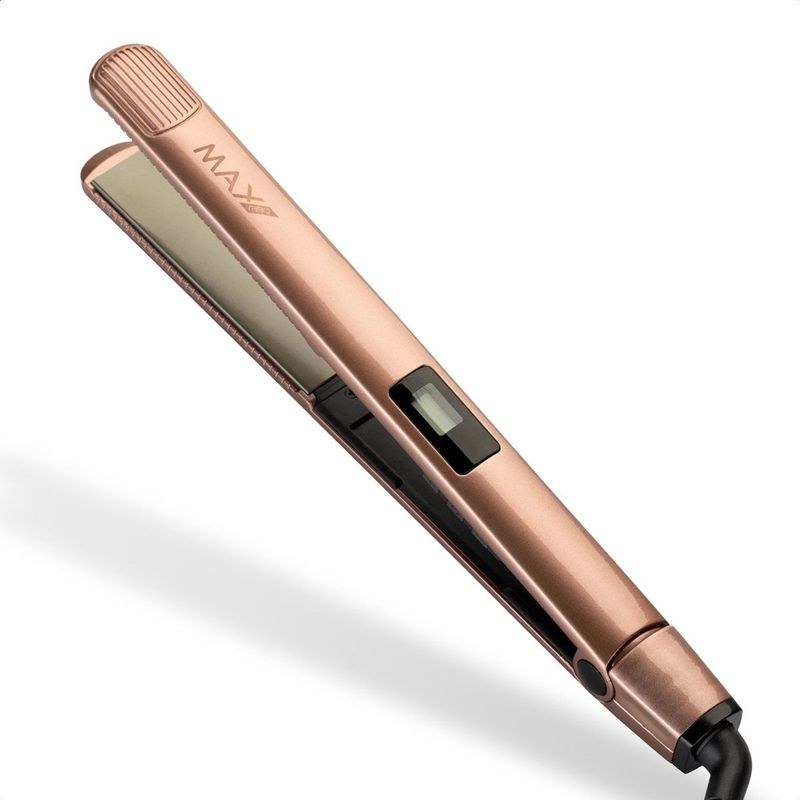 Max Pro - Evolution Stijltang - Roze Goud - Titanium Platen - Geschikt Voor Alle Haartypes