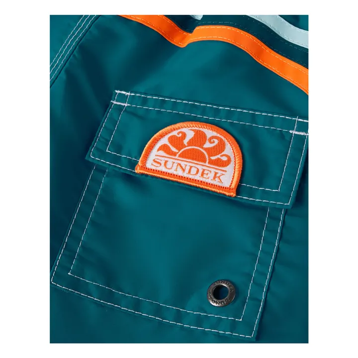 Sundek Short de Bain Board Arc | Bleu canard