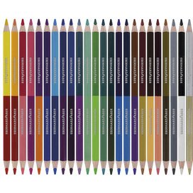 Crayon de couleur COLORI DUO, étui de 24