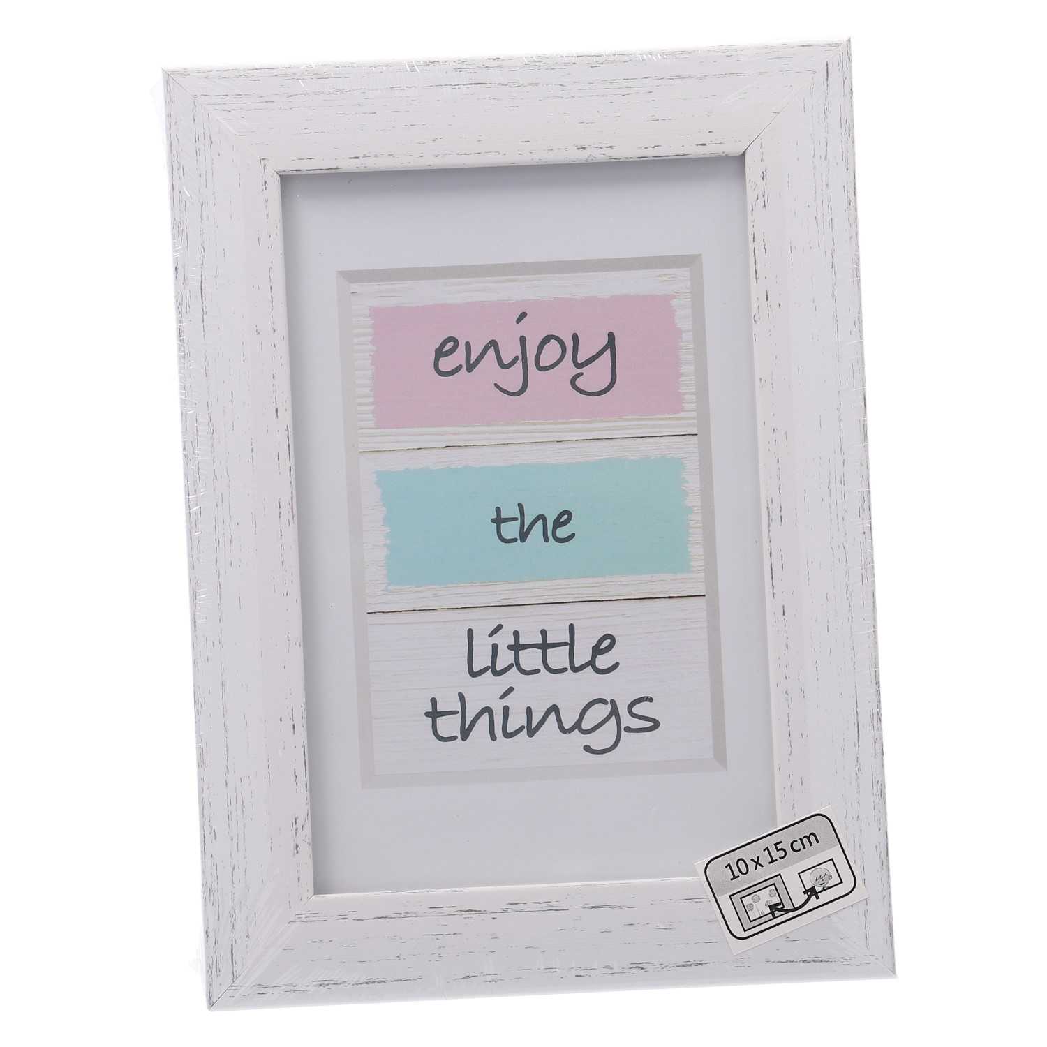 Fotorahmen Shabby-Chic Vintage-Optik 10 x 15 cm 4fach