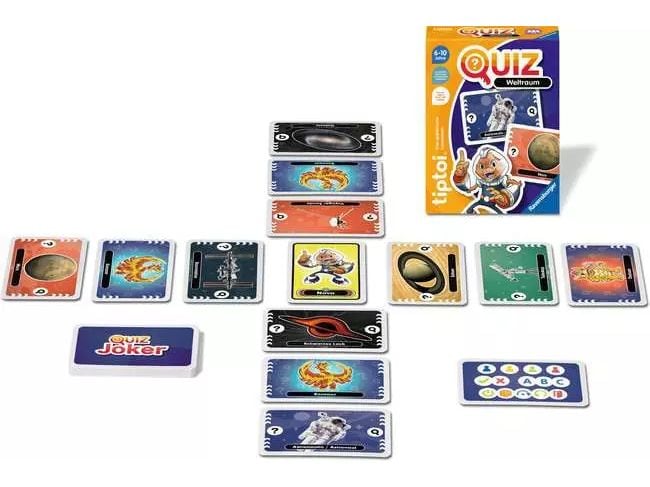 tiptoi Spiel Quiz Weltraum Interaktives Quizspiel für Kinder