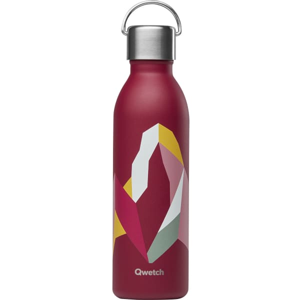 Bouteille isotherme QWETCH INSULATED STAINLESS STEEL BOTTLE ALTITUDE 600 ML GARNET
