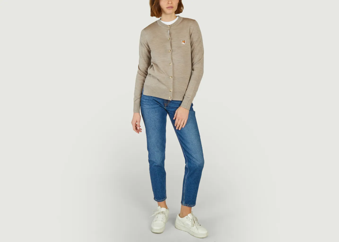 Cardigan Fox Head Maison Kitsuné