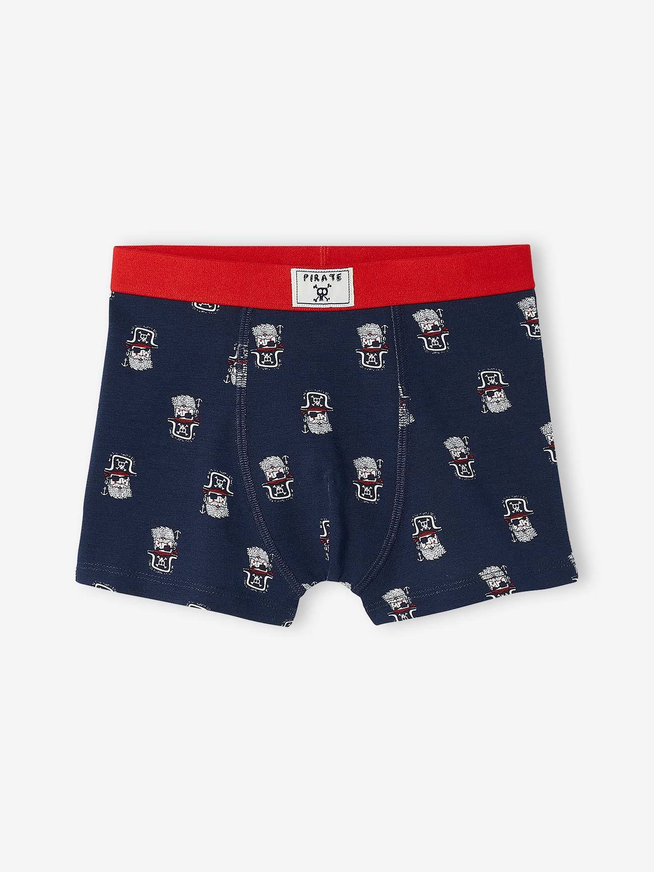 Pacote com 5 cuecas boxer 