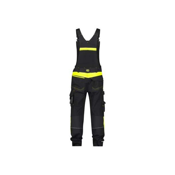 400166 Dassy Ulsan overalls sort - flour gul