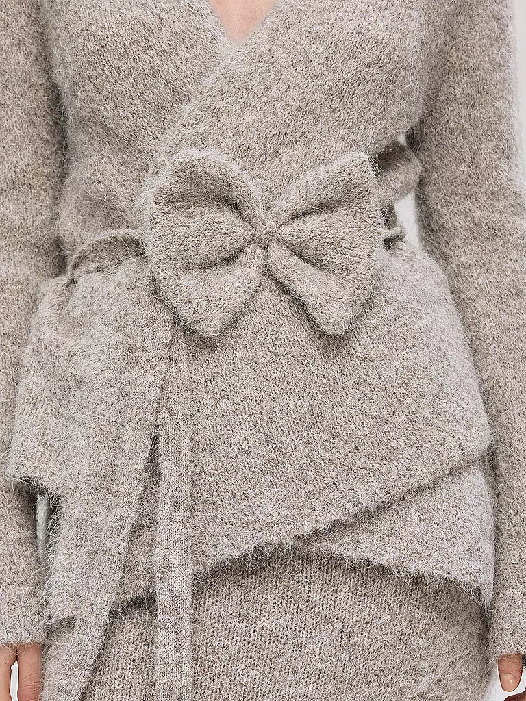 SELECTED FEMME Strickjacke SLFGABELLA grau