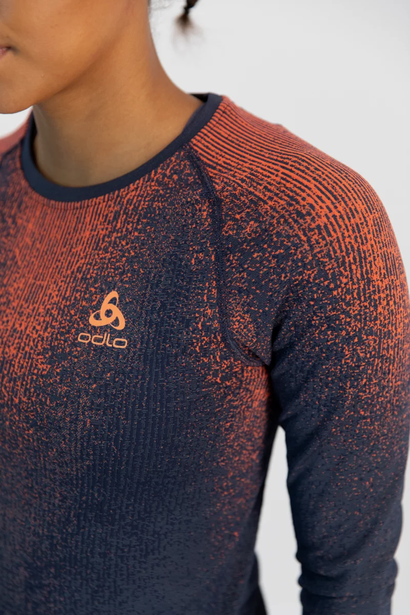 Odlo Performance Blackcomb Warm Damen Thermo Longsleeve