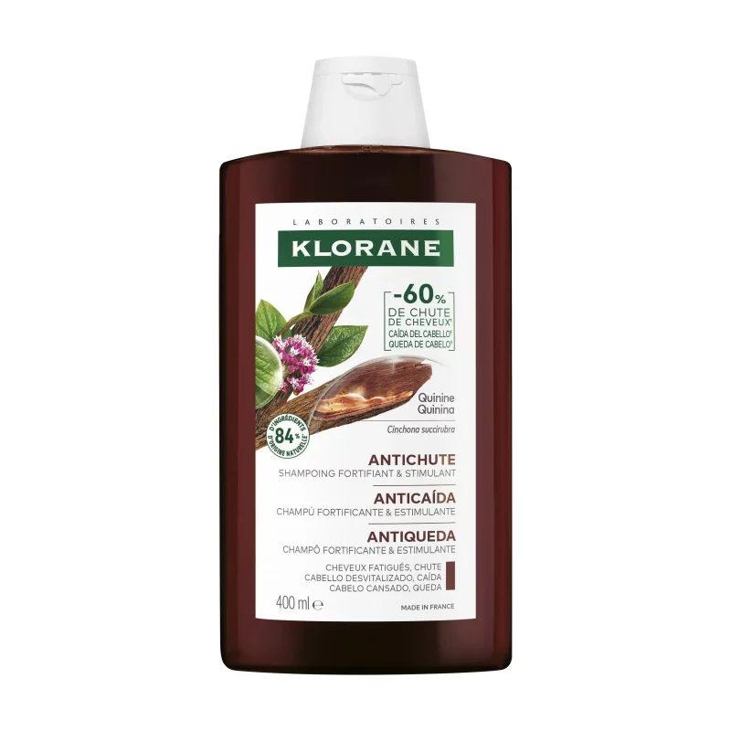 Antichute Shampoing  Quinine fortifiant et stimulant - 400ml