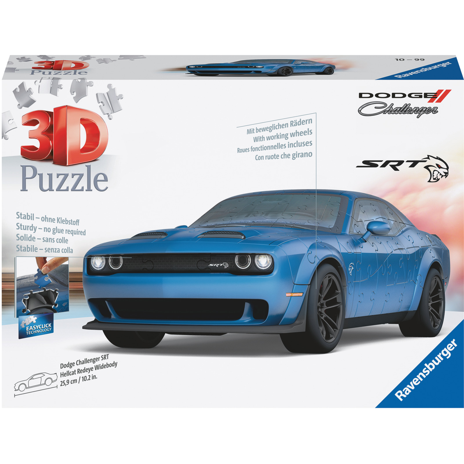 Ravensburger 3D Puzzle Dodge Chall. Hell