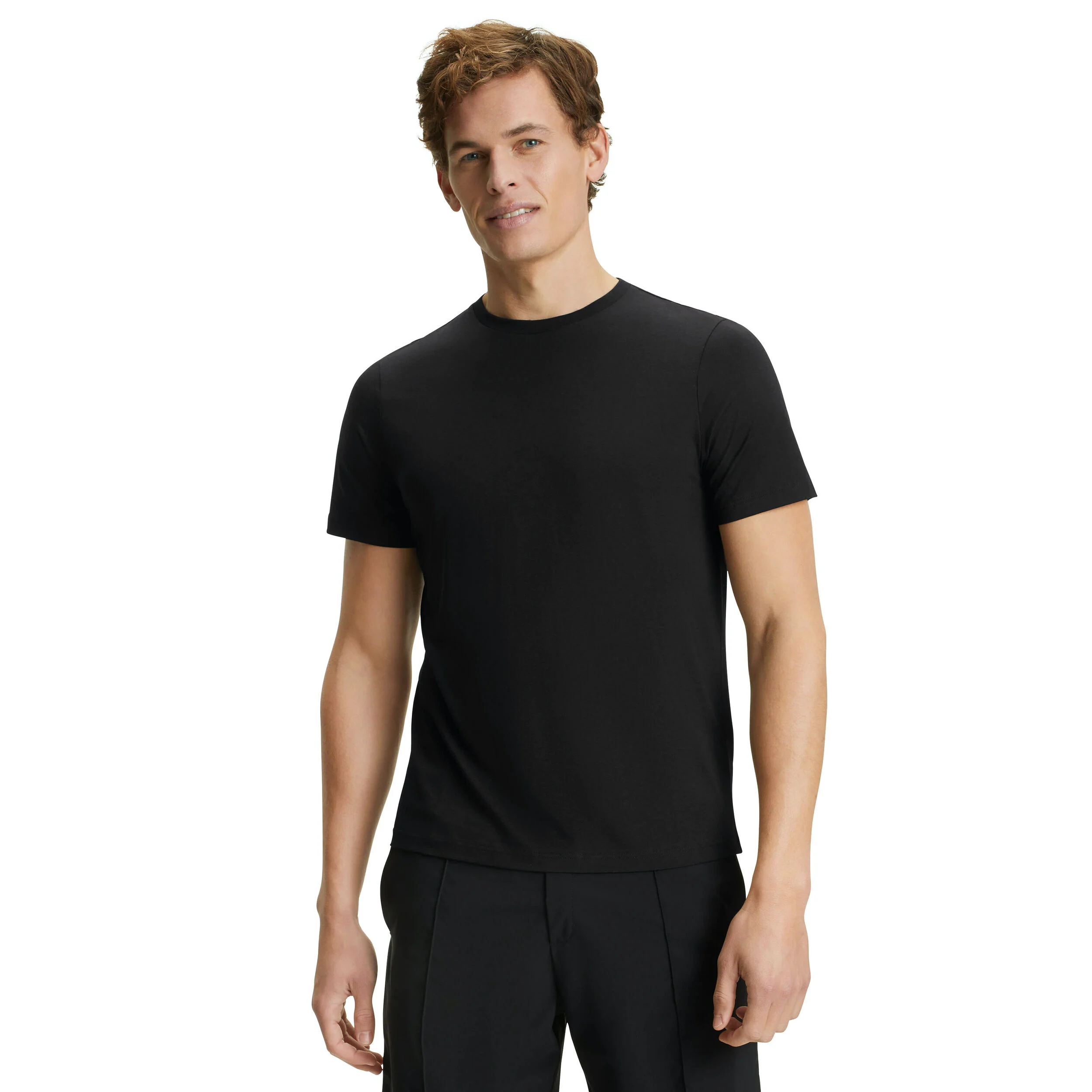 Falke Core Maillot De Course Hommes - Noir