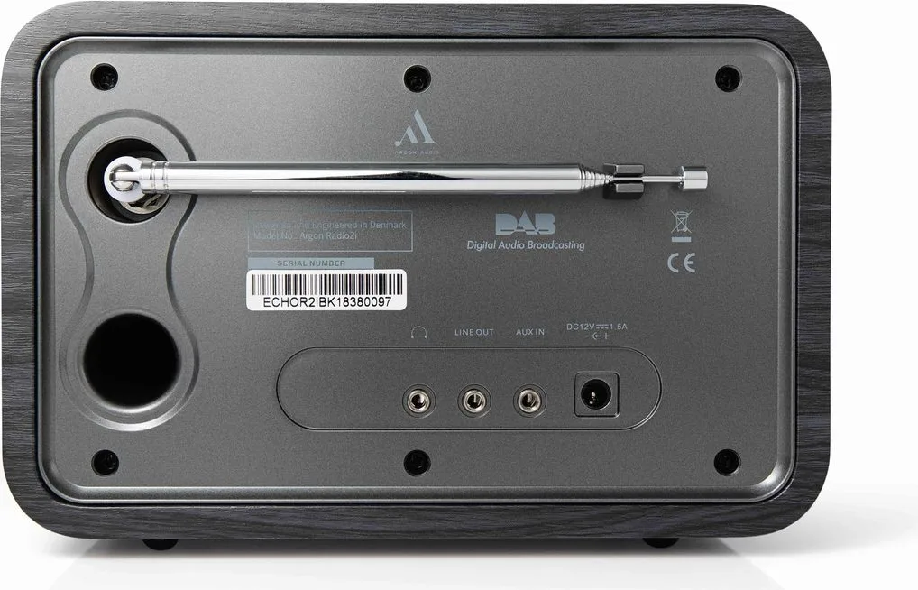 Argon Radio 2i MK2 Noir Enceintes connectées