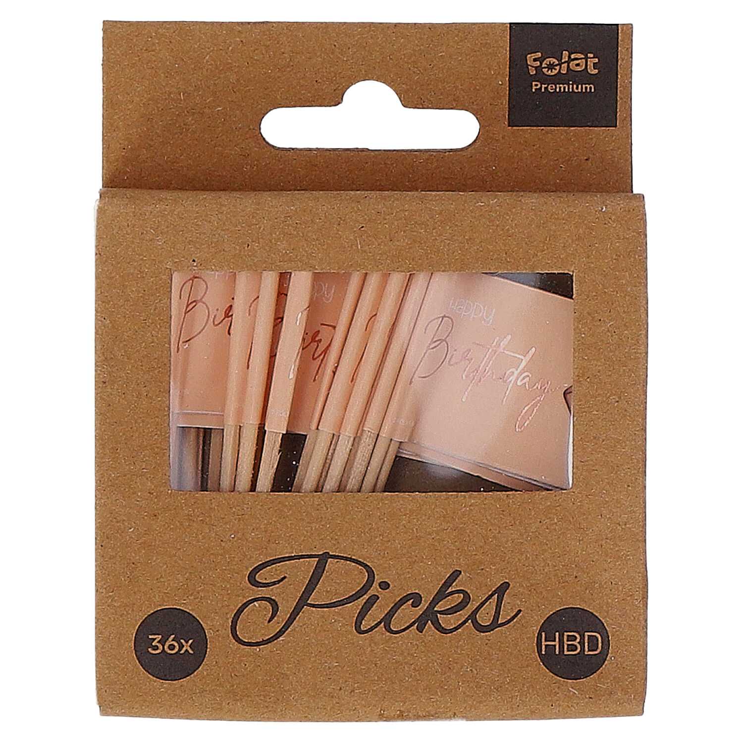 Partypicker 36er Happy Birthday Lush Blush