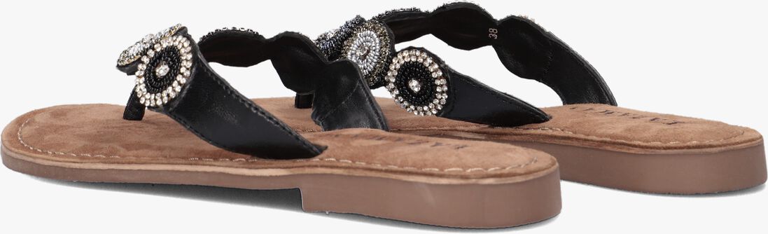 LAZAMANI zwarte lazamani teenslippers 75.451