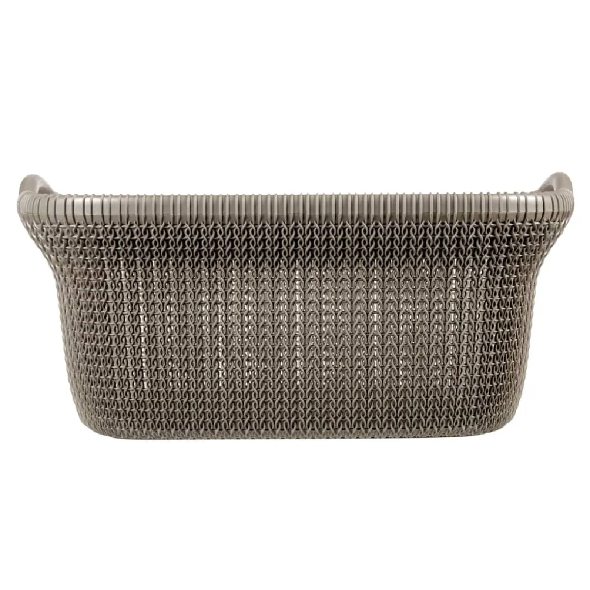 Curver Panier à linge Knit - 40 L Marron