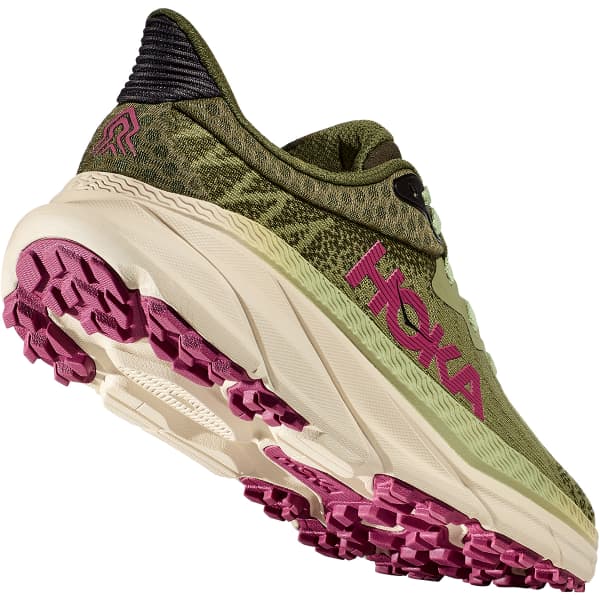 Chaussure trail HOKA ONE ONE CHALLENGER ATR 7 W FOREST FLOOR / BEET ROOT