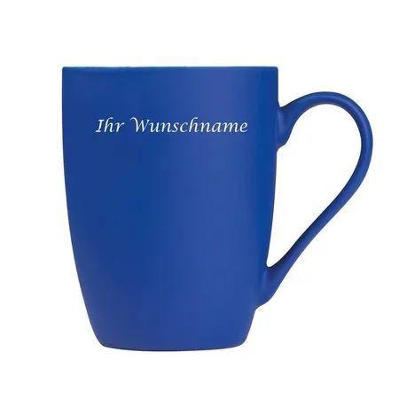 Macma Kaffeetasse aus Porzellan, 300 ml, blau
