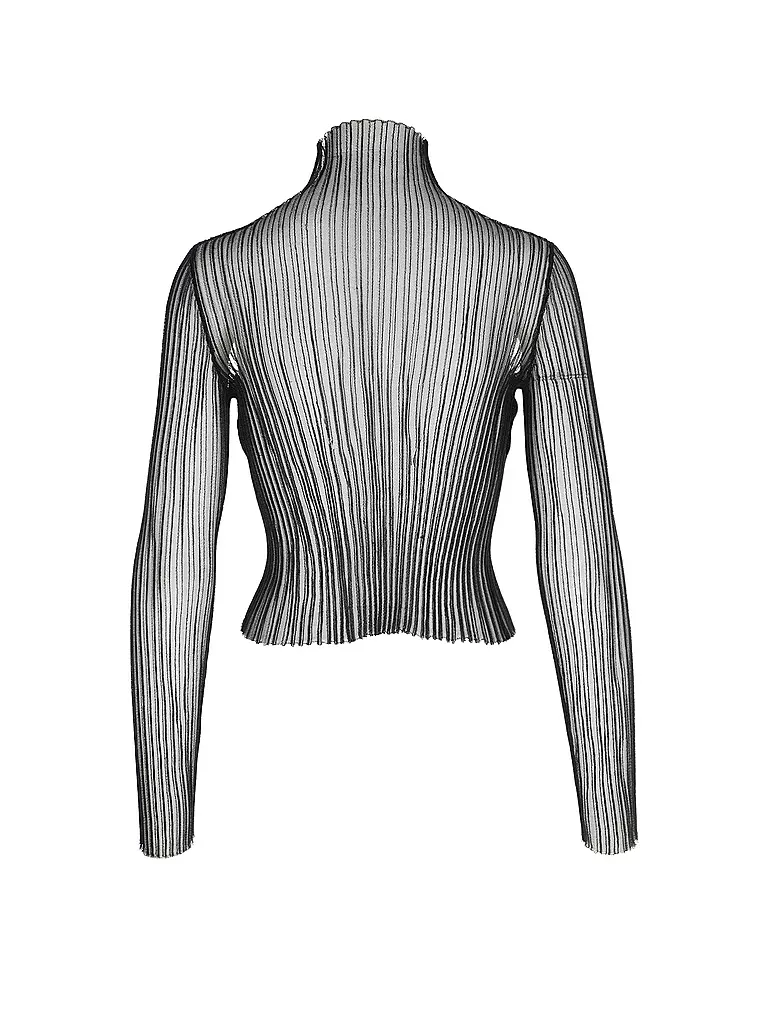 MSGM Langarmshirt schwarz