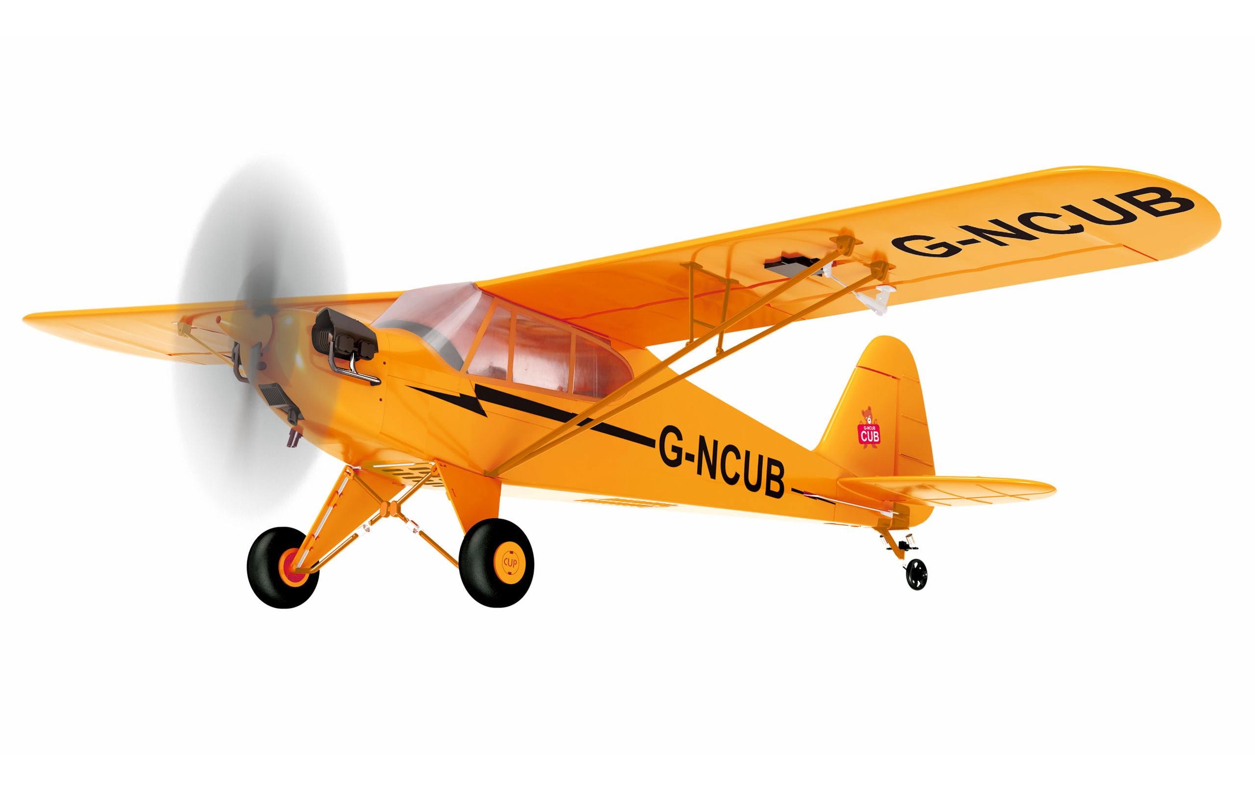 Flugzeug Skylark RTF, Gyro<br>Piper Nachbildung mit Brushlessmotor und 6-Achs Gyro