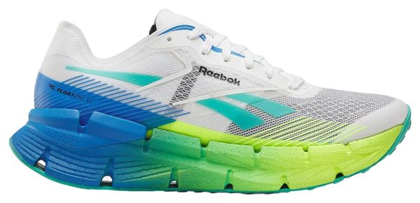Chaussures de Running Reebok Floatzig X1 Blanc / Bleu / Jaune