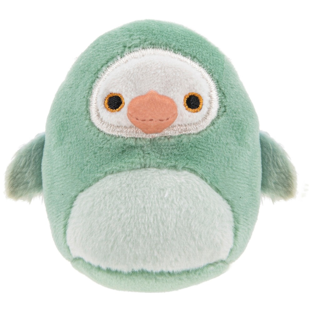Squishville von Original Squishmallows, 5 cm, 4er-Pack – Prähistorisches Team Plüschtiere