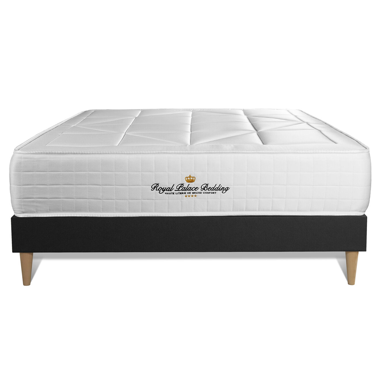 Royal Palace Bedding Pack dodo 5 pièces Windsor noir - 180x200 cm