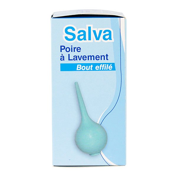 Salva poire à lavement auriculaire n°8 160ml