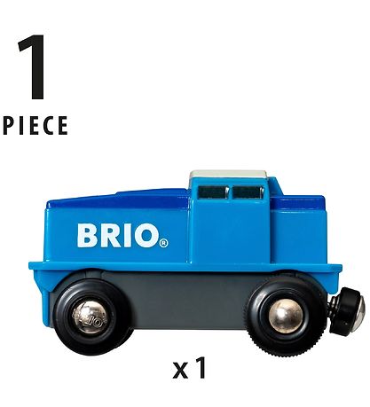 BRIO WoRød Cargo Tog - Batteridrevet 33130