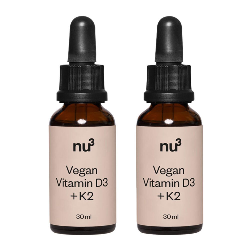 nu3 Premium Vegan Vitamin D3 + K2